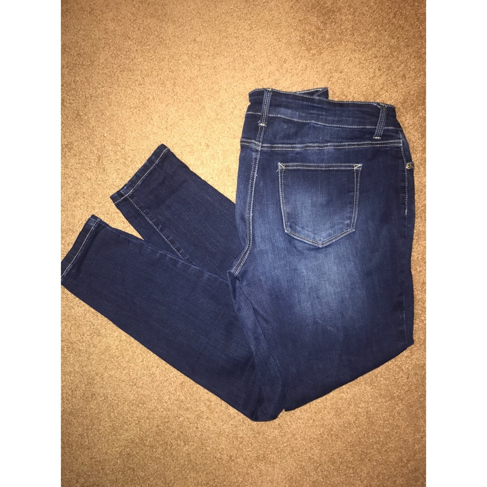 Dark Wash Skinnies